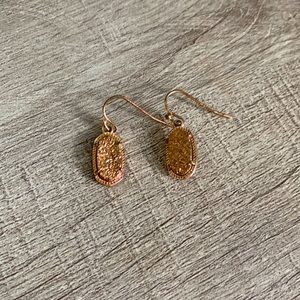 Kendra Scott Earring rose gold sparkle